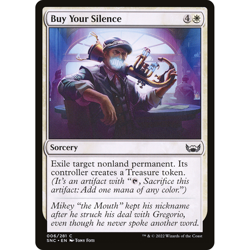 Buy Your Silence (SNC-006) - Streets of New Capenna Foil