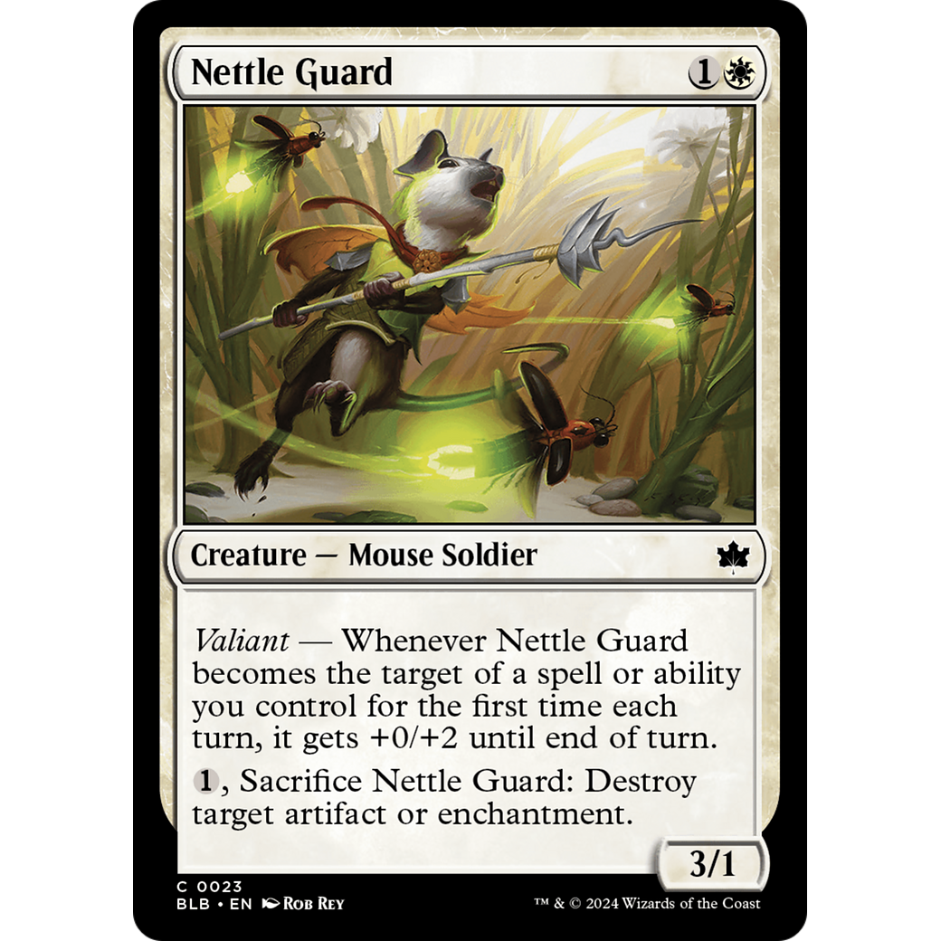 Nettle Guard (BLB-023) - Bloomburrow Foil
