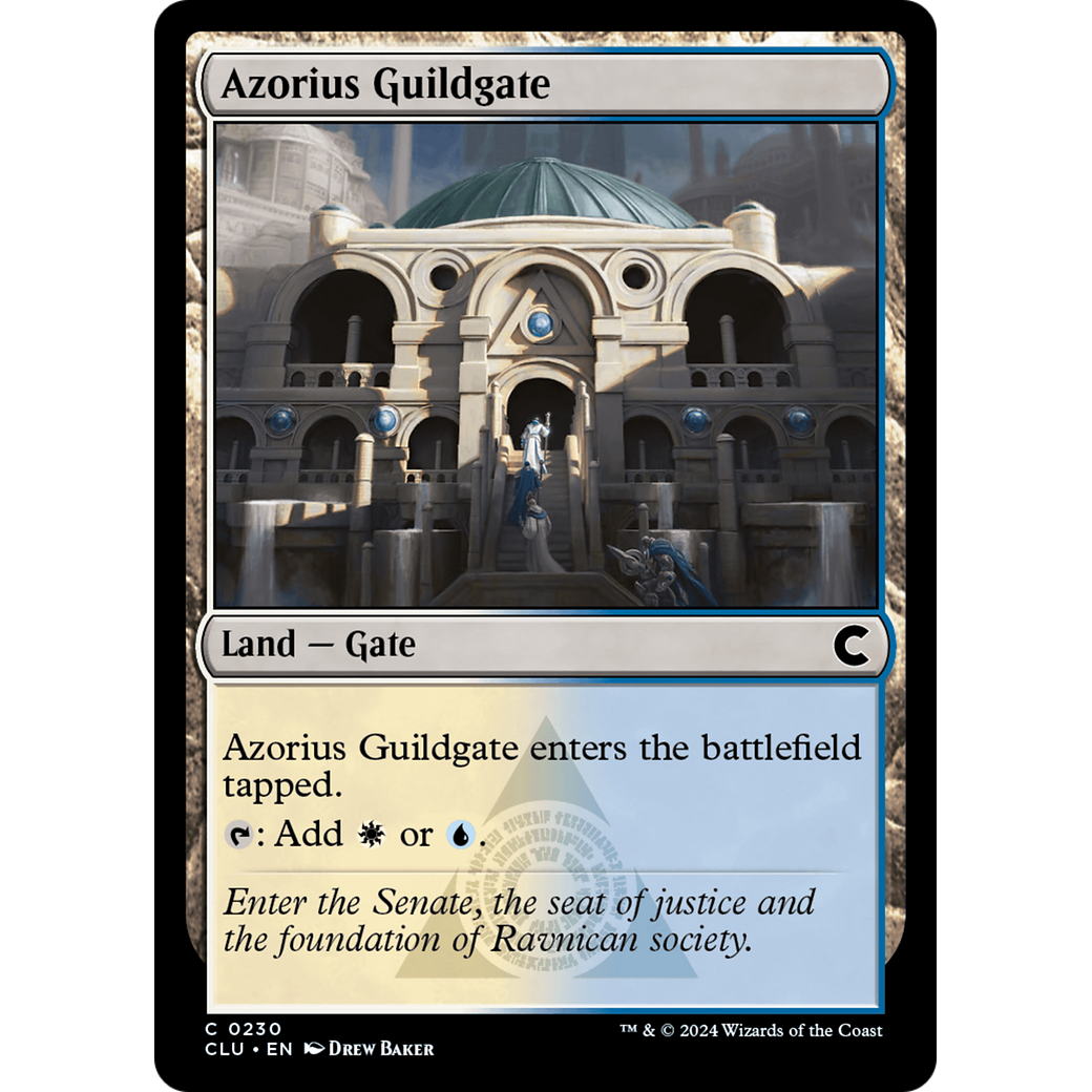 Azorius Guildgate (CLU-230) - Ravnica: Clue Edition