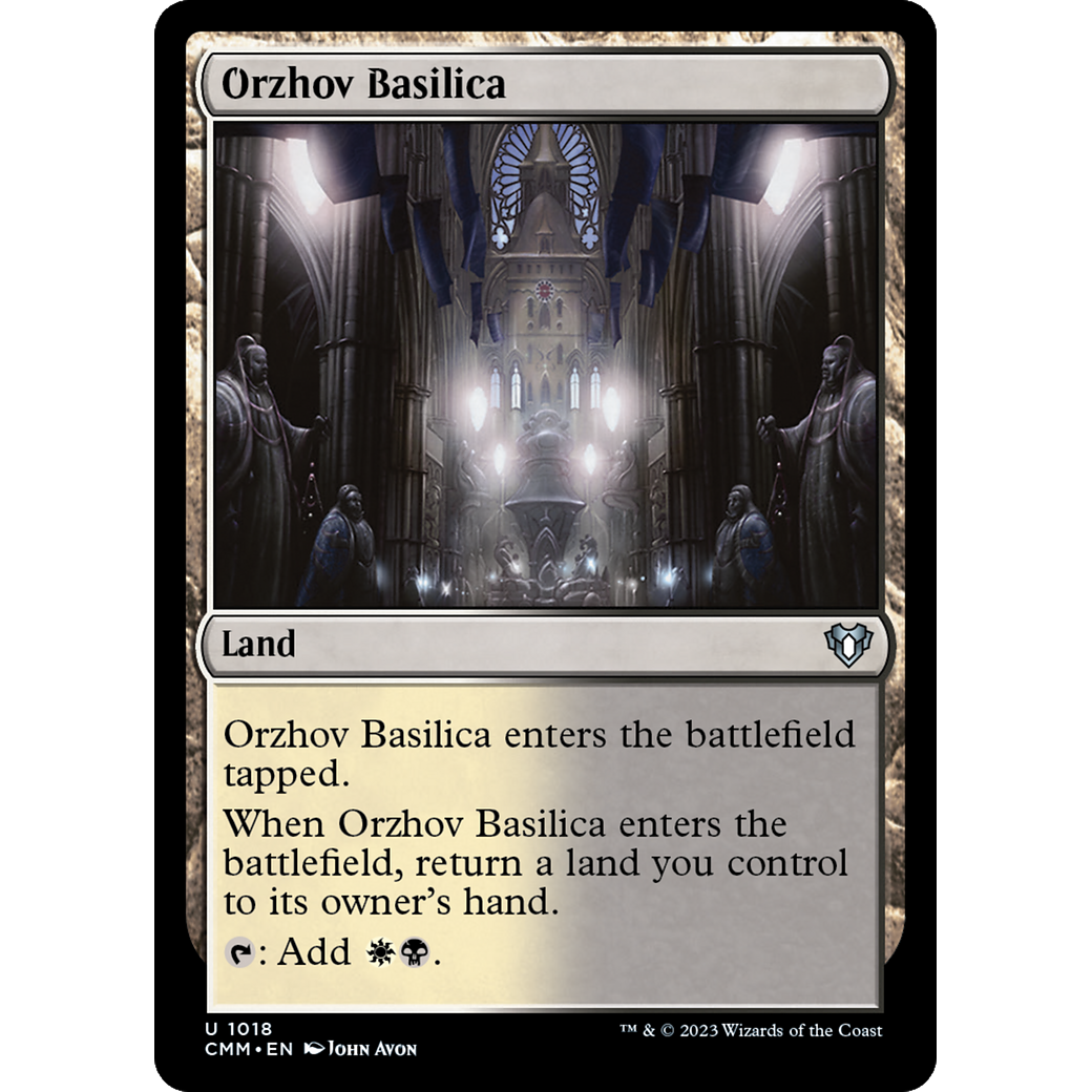 Orzhov Basilica (CMM-1018) - Commander Masters
