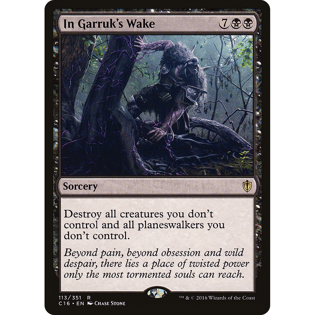 In Garruk's Wake (C16-113) - Commander 2016