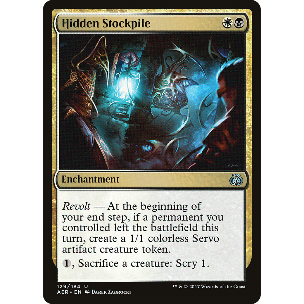 Hidden Stockpile (AER-129) - Aether Revolt