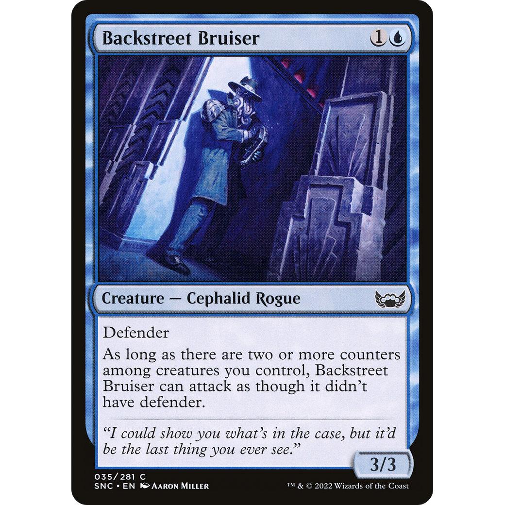 Backstreet Bruiser (SNC-035) - Streets of New Capenna