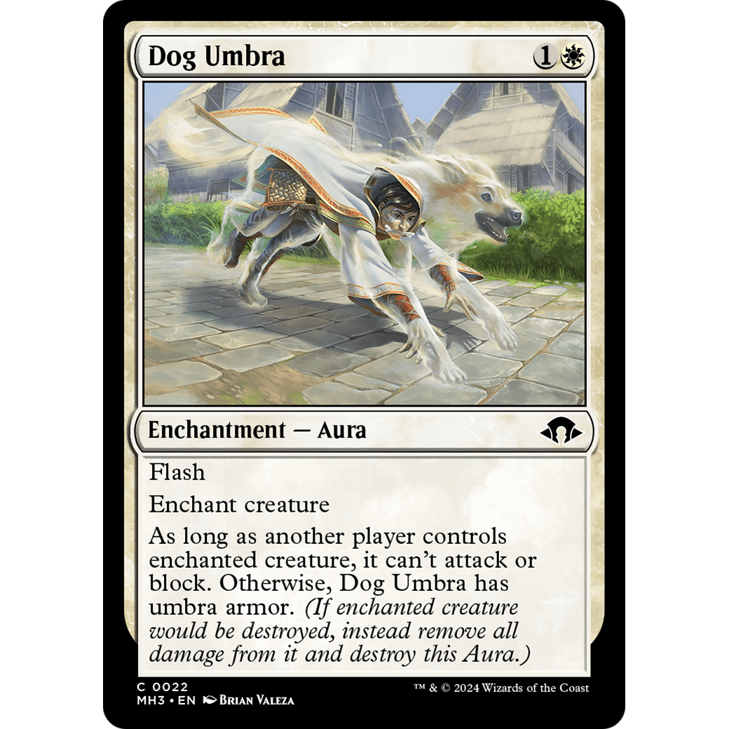 Dog Umbra (MH3-022) - Modern Horizons 3 Foil