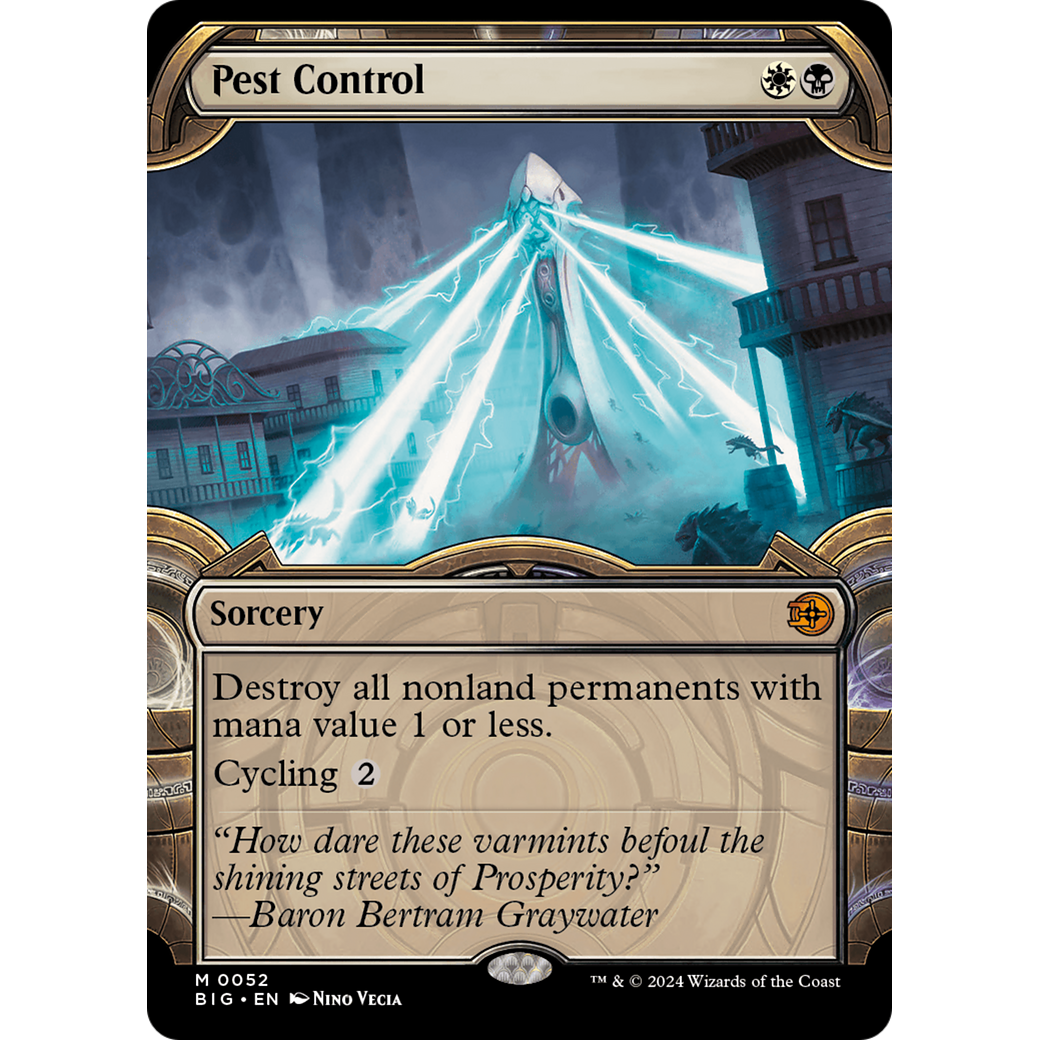 Pest Control (Showcase) (BIG-052) - The Big Score: (Showcase) Foil