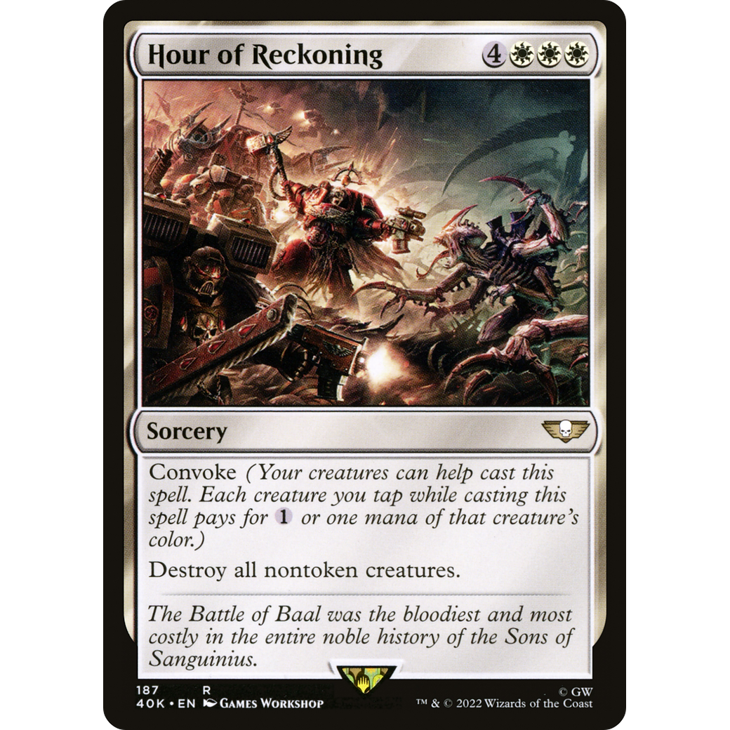 Hour of Reckoning (40K-187) - Warhammer 40,000 Commander