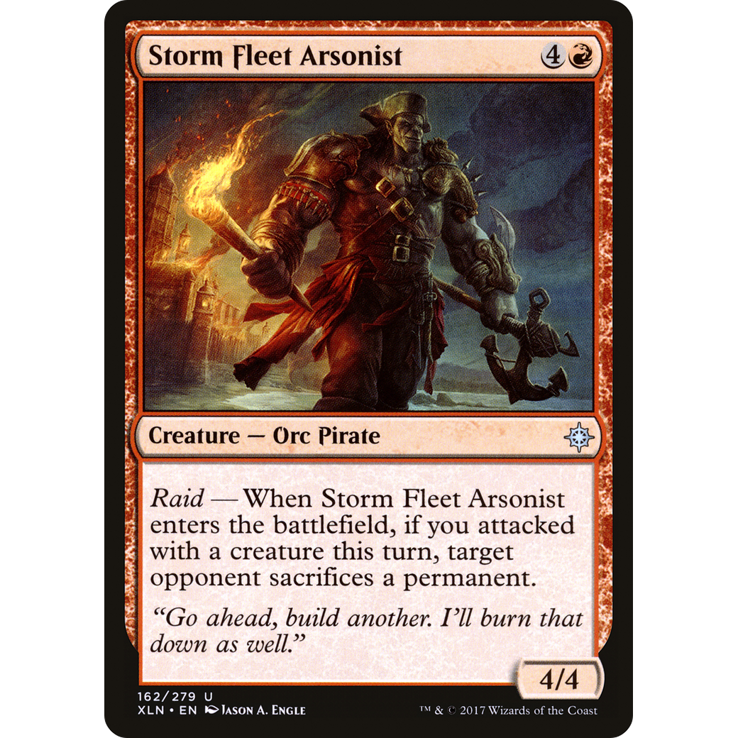Storm Fleet Arsonist (XLN-162) - Ixalan