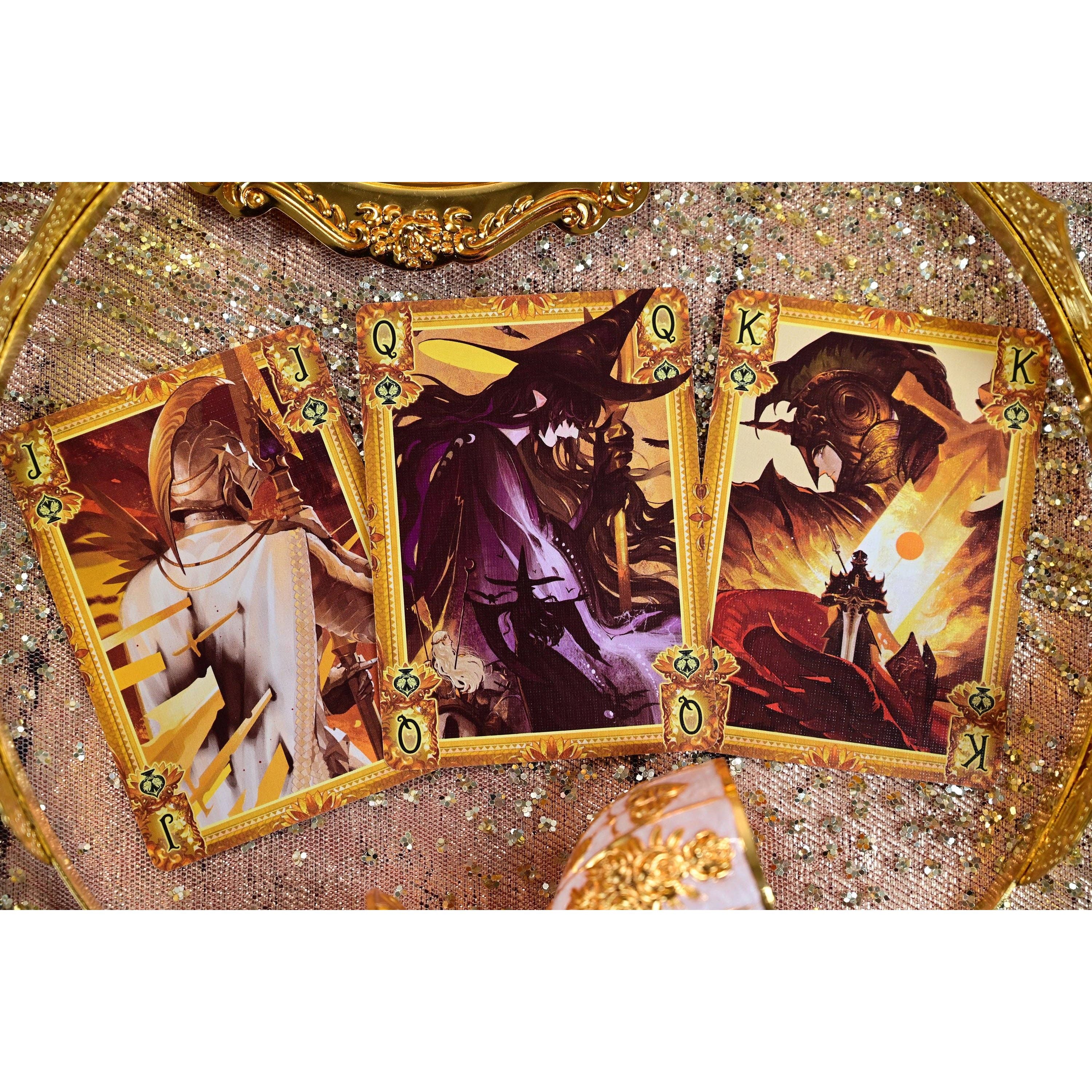 King Arthur Playing Cards V2: Excalibur: Golden Dawn (Standard)