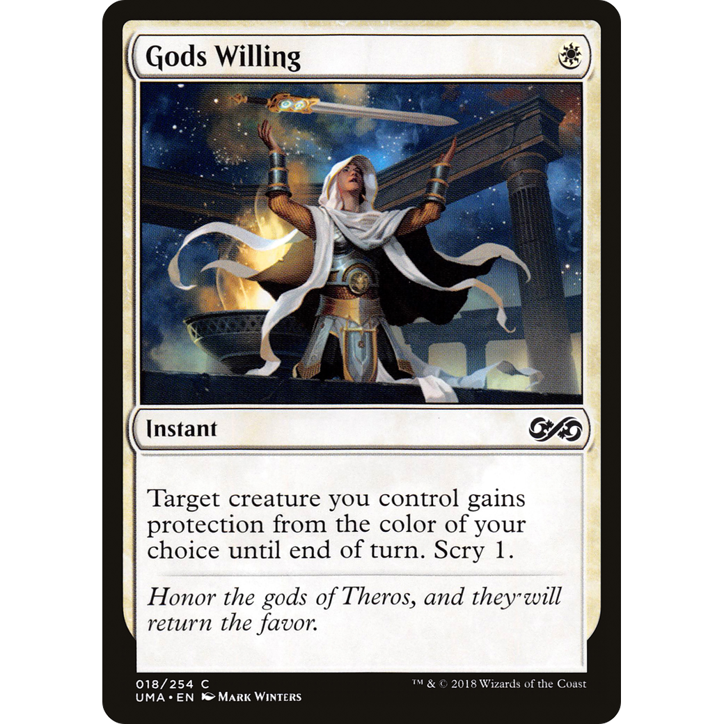 Gods Willing (UMA-018) - Ultimate Masters Foil