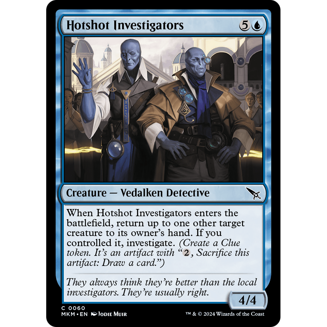 Hotshot Investigators (MKM-060) - Murders at Karlov Manor Foil