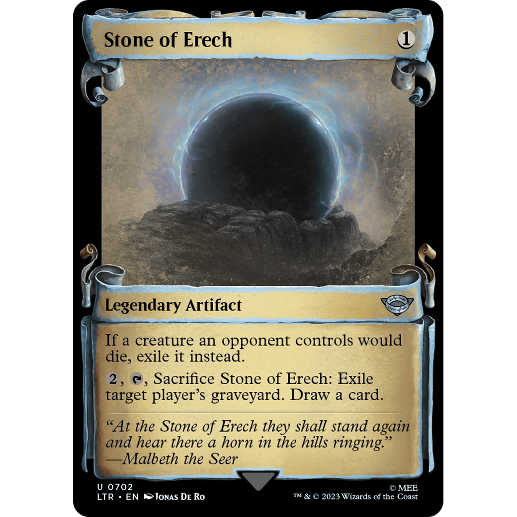 Stone of Erech (LTR-702) - The Lord of the Rings: Tales of Middle-earth: (Showcase) Foil