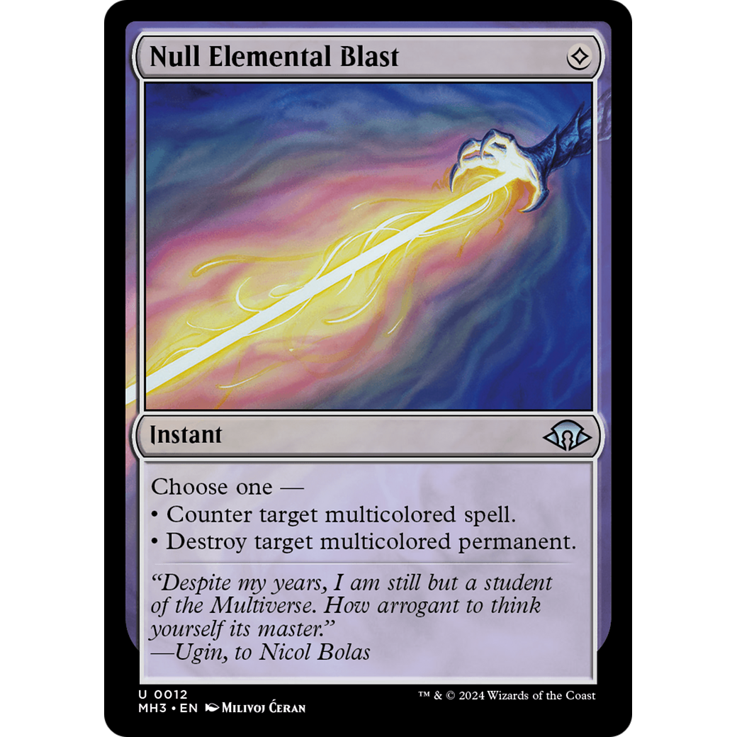Null Elemental Blast (MH3-012) - Modern Horizons 3