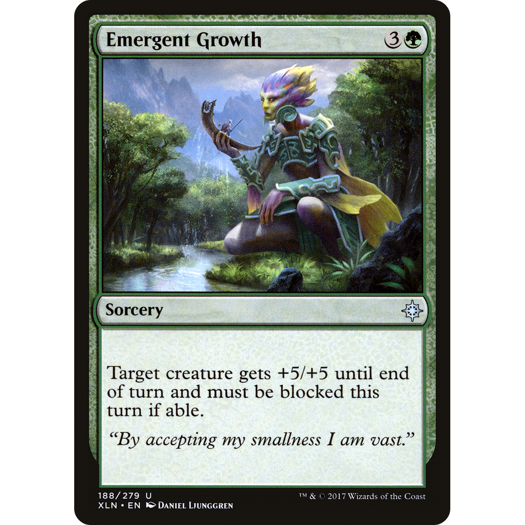 Emergent Growth (XLN-188) - Ixalan Foil