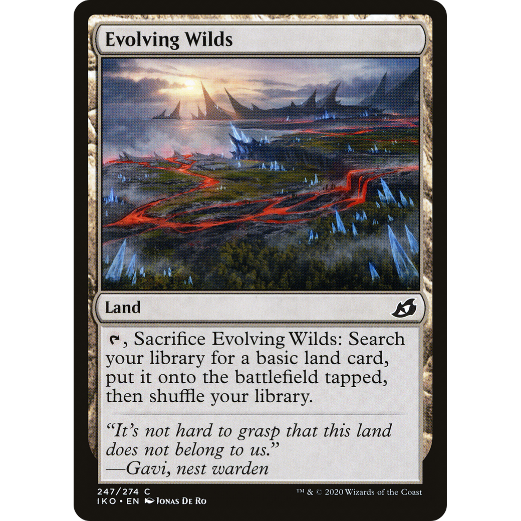 Evolving Wilds (IKO-247) - Ikoria: Lair of Behemoths