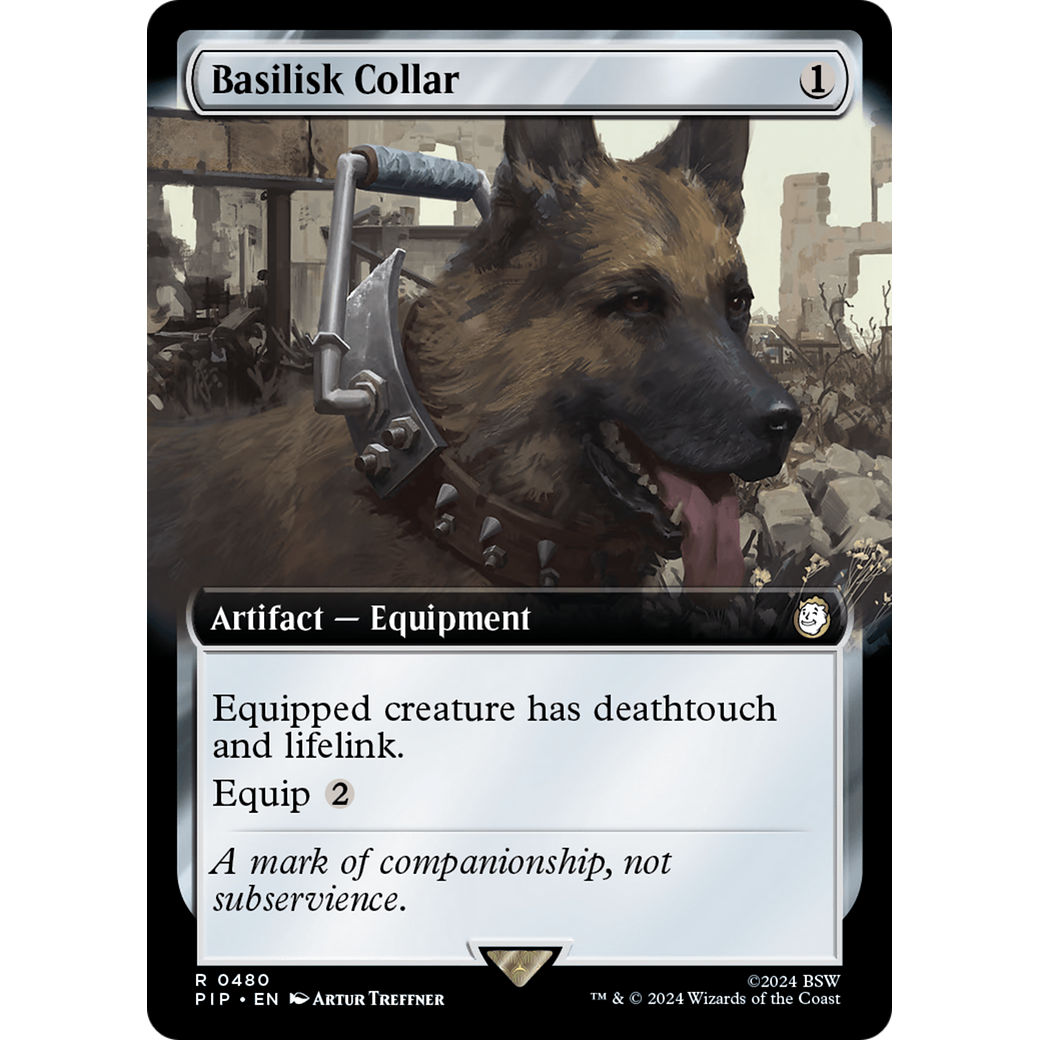 Basilisk Collar (PIP-480) - Fallout: (Extended Art) Foil