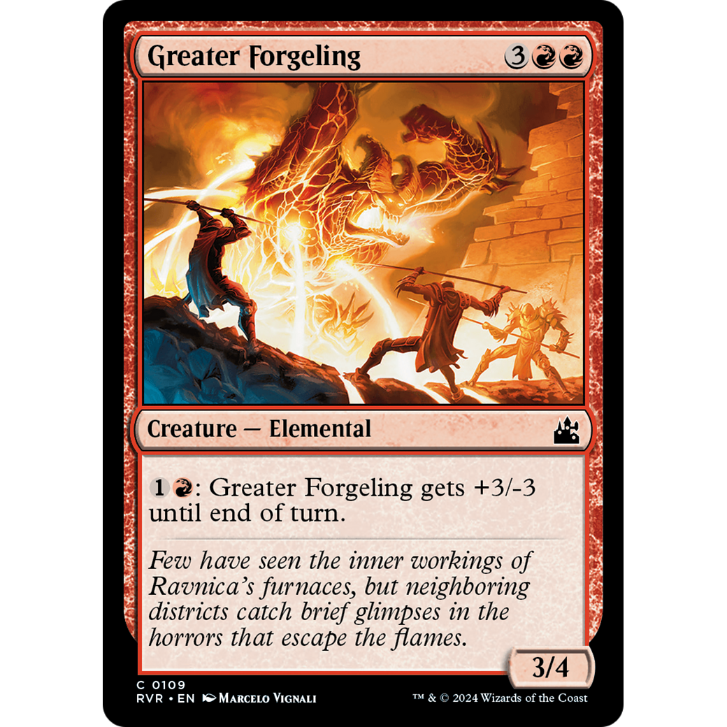 Greater Forgeling (RVR-109) - Ravnica Remastered