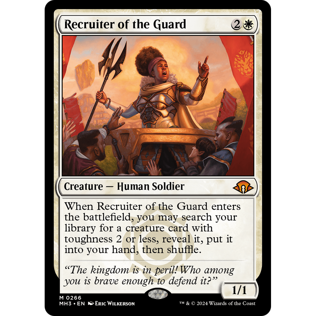 Recruiter of the Guard (MH3-266) - Modern Horizons 3 Foil