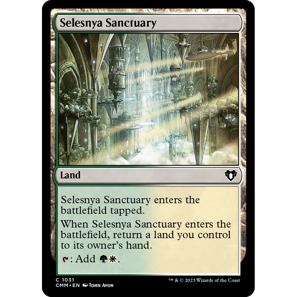 Selesnya Sanctuary (CMM-1031) - Commander Masters