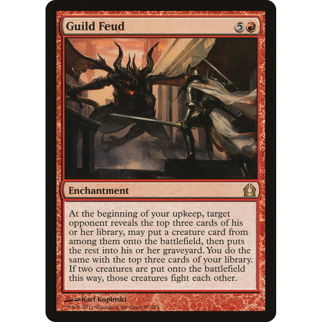 Guild Feud (RTR-097) - Return to Ravnica Foil