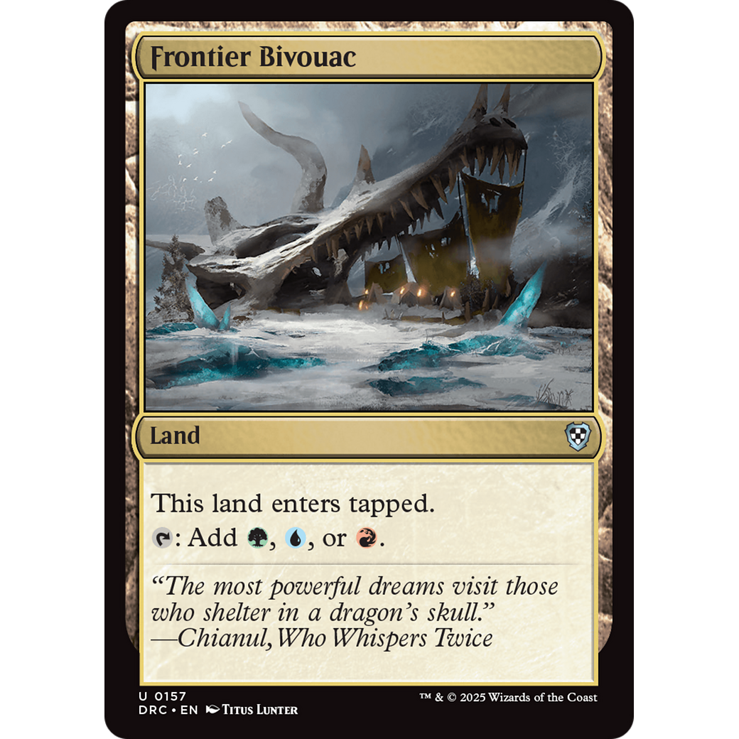 Frontier Bivouac (DRC-157) - Commander: Aetherdrift