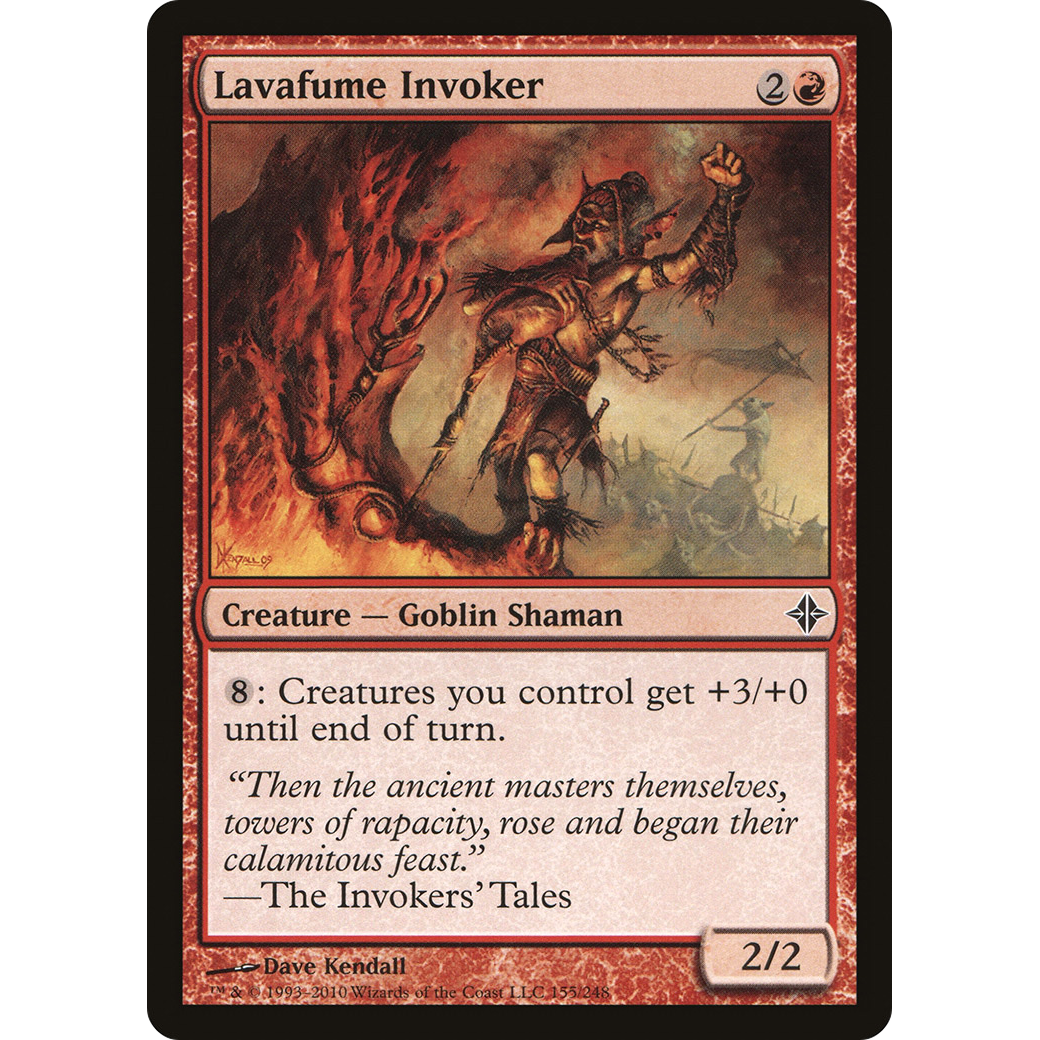 Lavafume Invoker (ROE-155) - Rise of the Eldrazi Foil