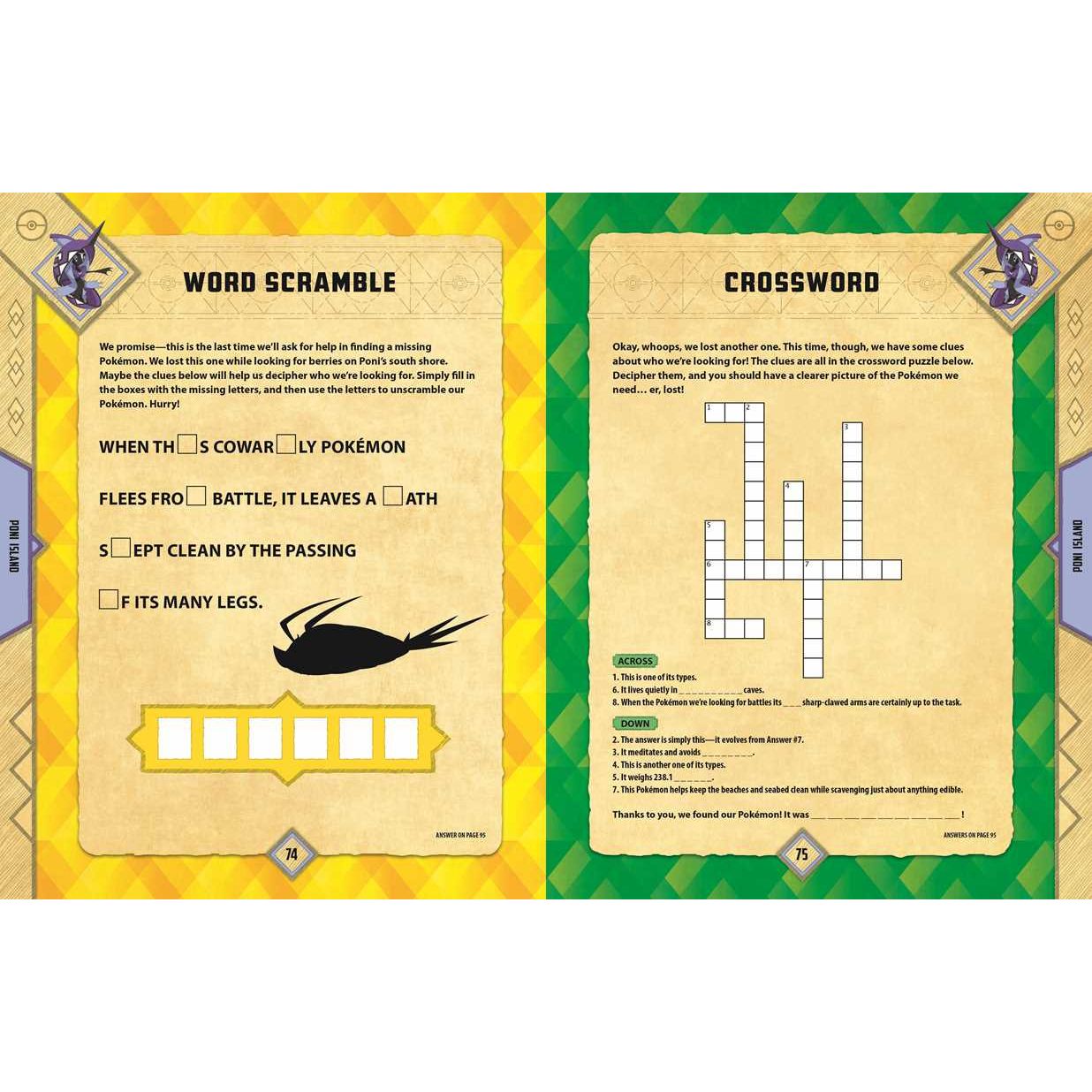 Pokémon Alola Region Activity Book by Lawrence Neves: Paperback; 108 pages / English