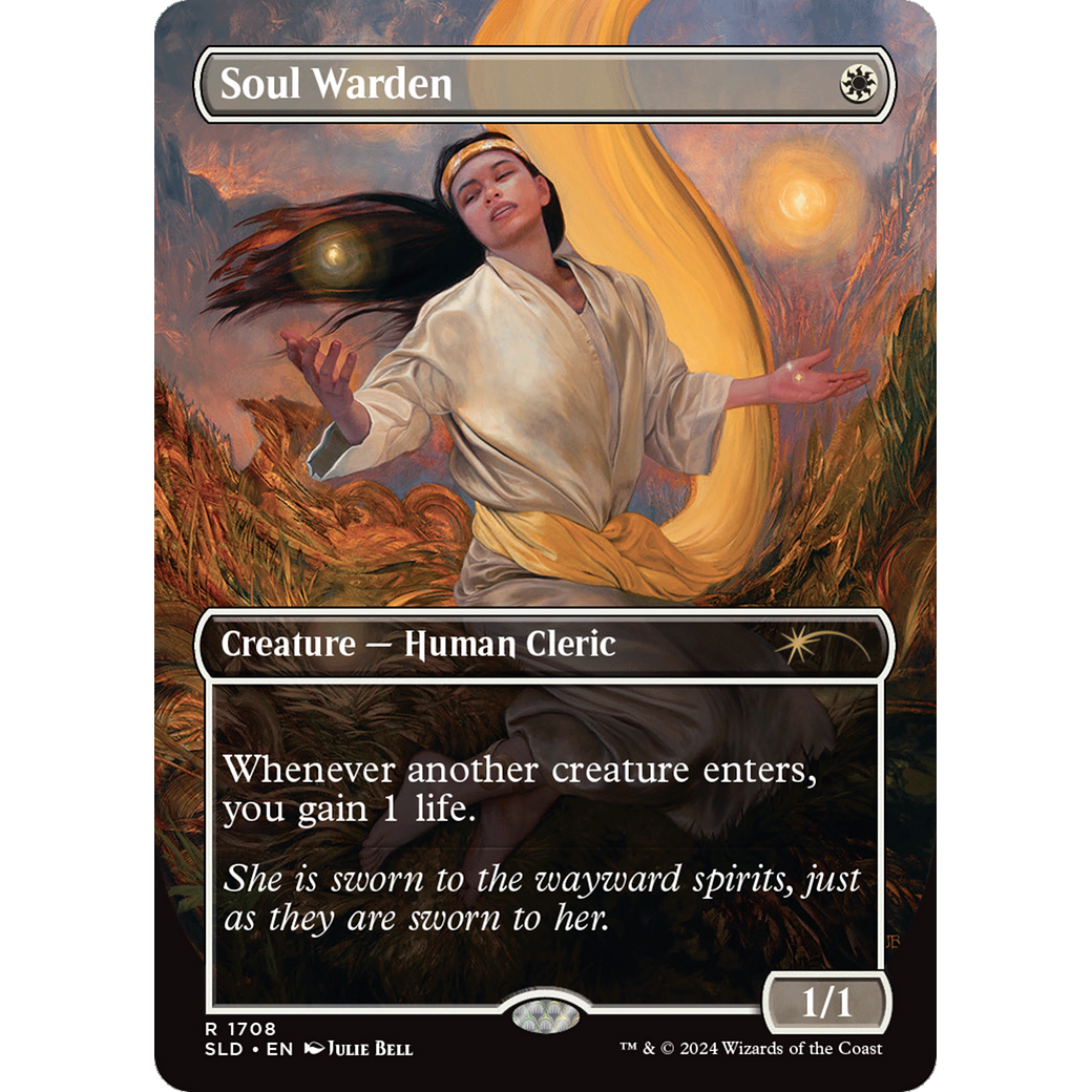 Soul Warden (SLD-1708) - Secret Lair Drop (Borderless)