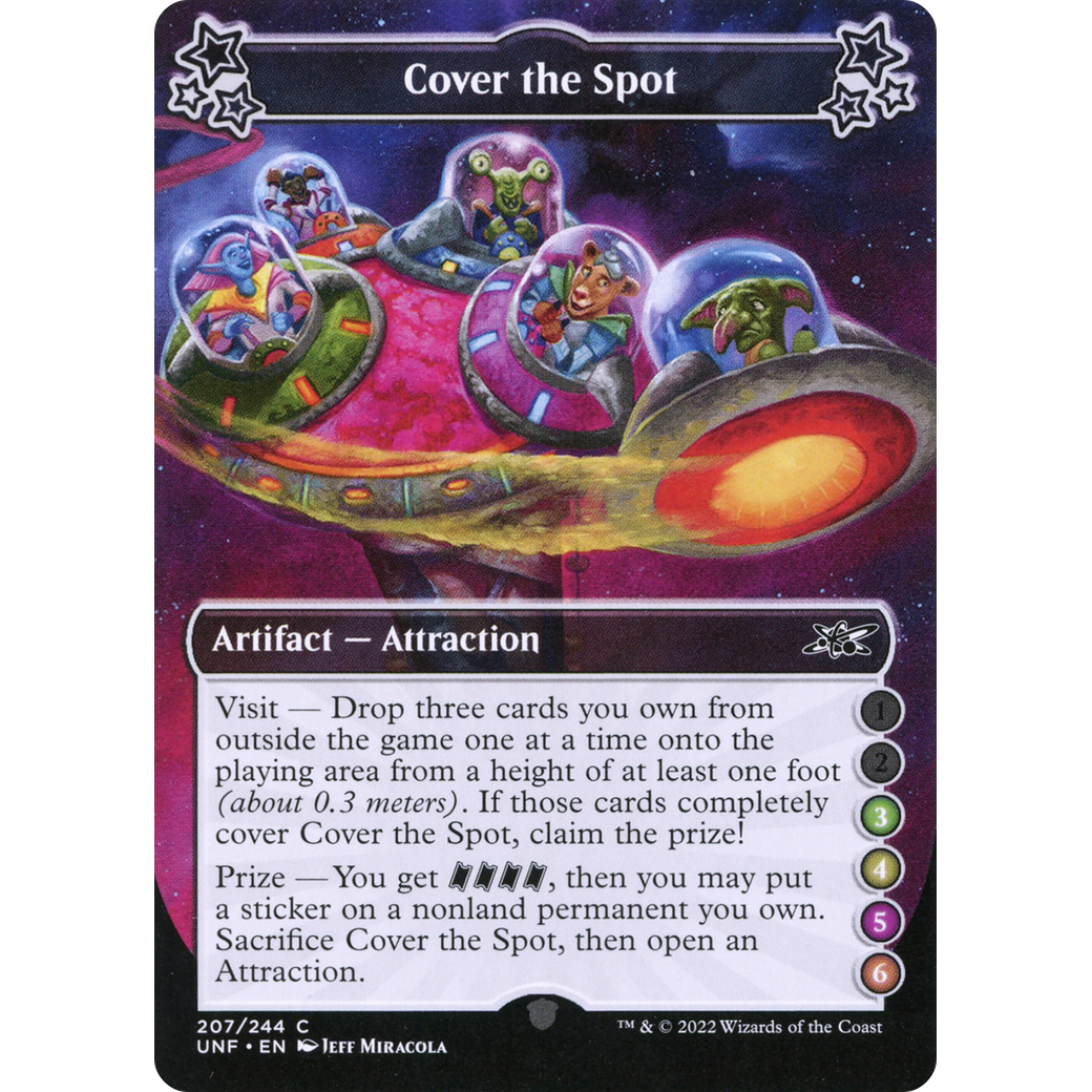Cover the Spot (3-4-5-6) (UNF-207) - Unfinity Foil