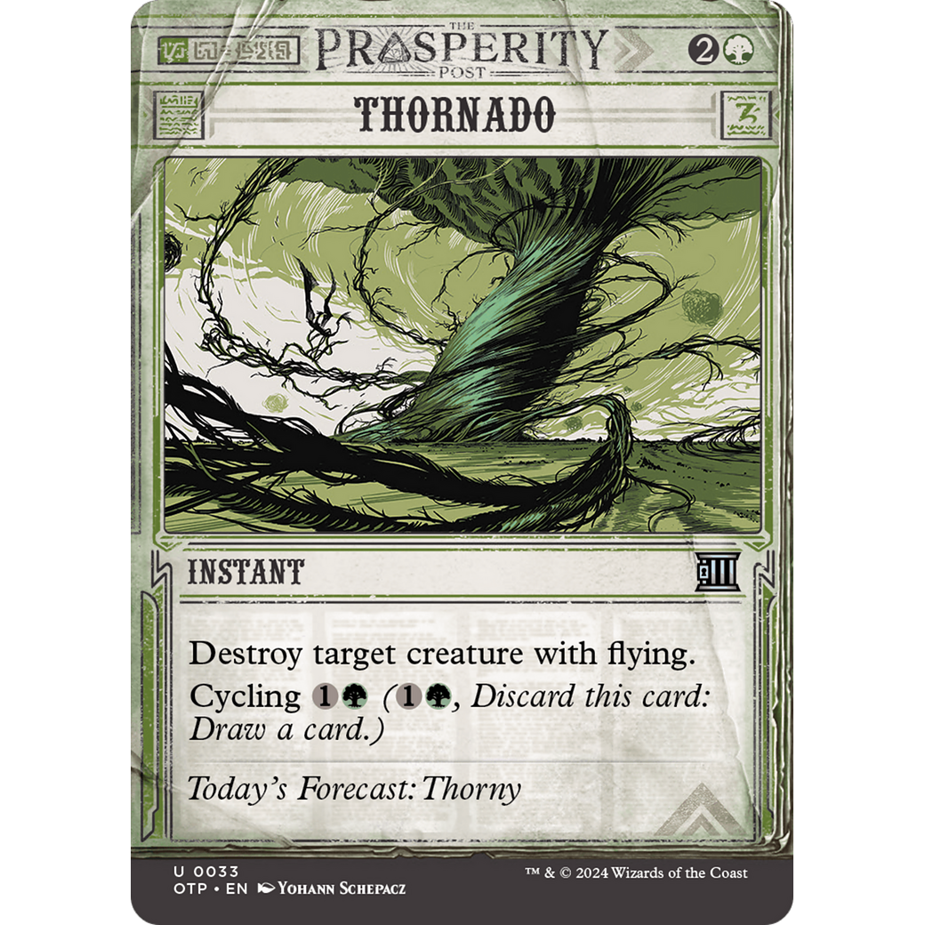 Thornado (OTP-033) - Breaking News: (Showcase) (Borderless)