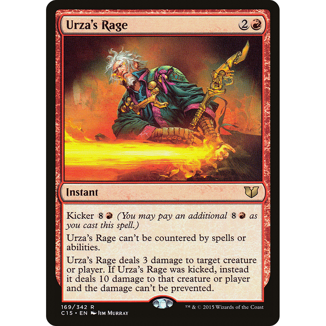 Urza's Rage (C15-169) - Commander 2015