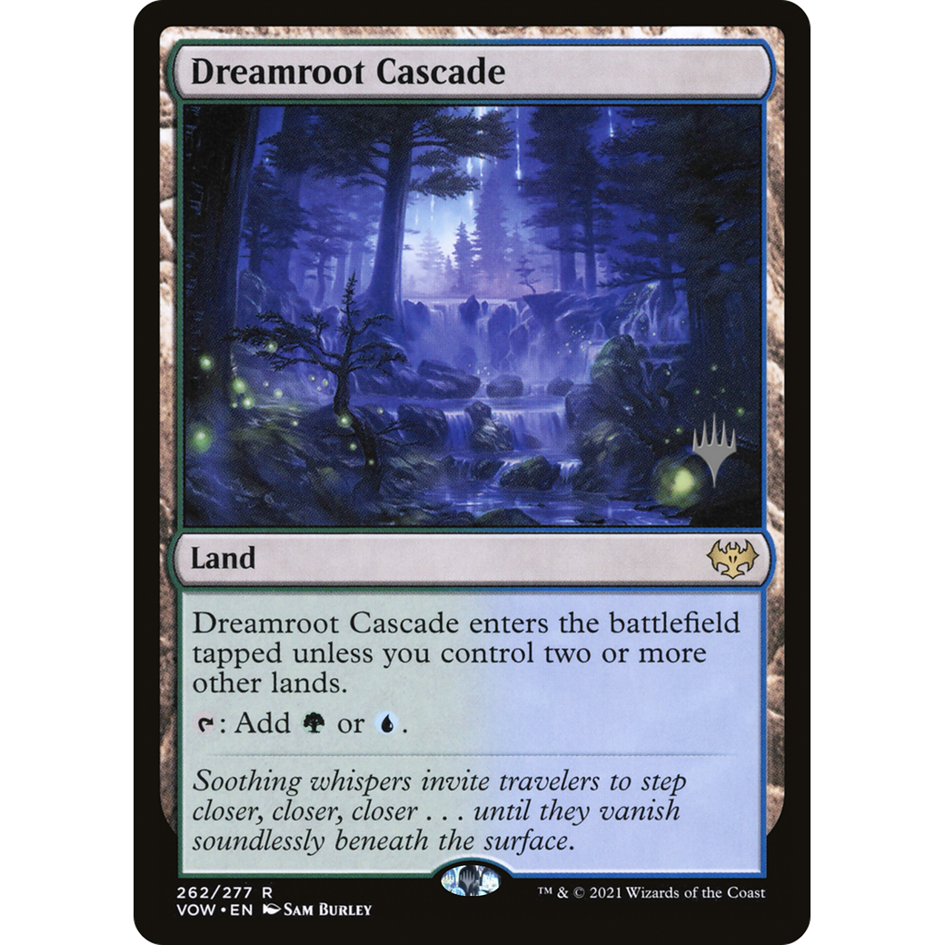 Dreamroot Cascade (PPDMU-262) - Innistrad: Crimson Vow Promos Foil