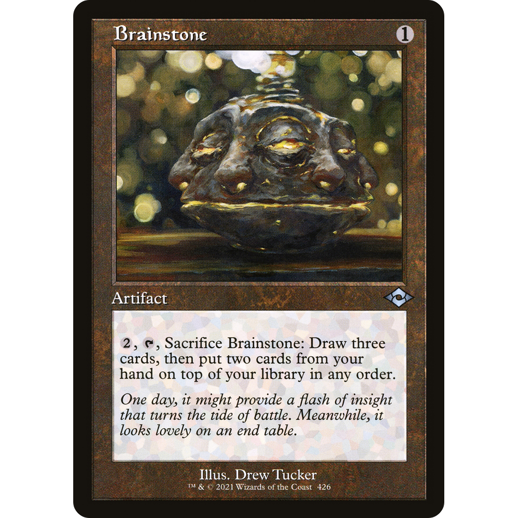 Brainstone (Retro Frame) (MH2-426) - Modern Horizons 2 Foil