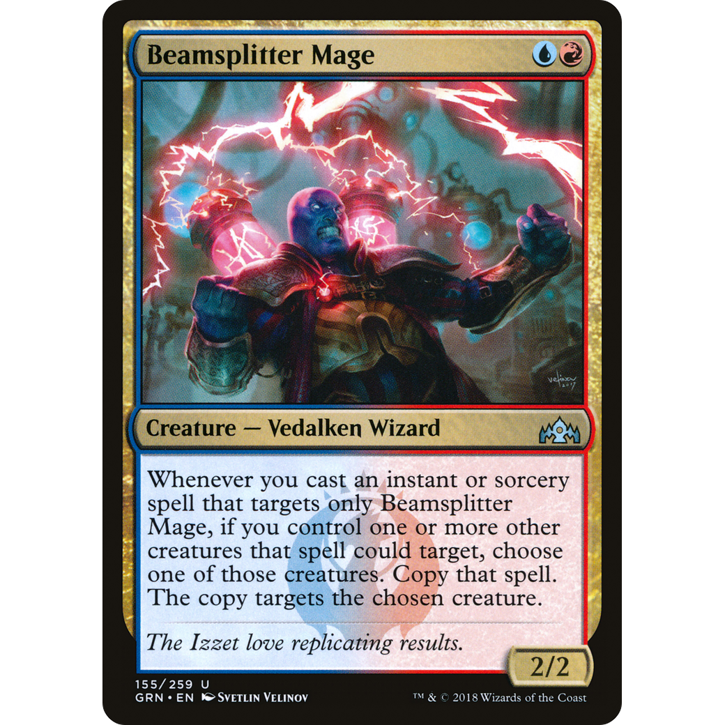 Beamsplitter Mage (GRN-155) - Guilds of Ravnica Foil
