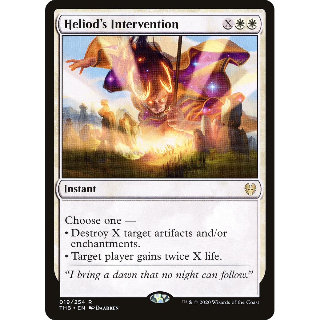 Heliod's Intervention (THB-019) - Theros Beyond Death
