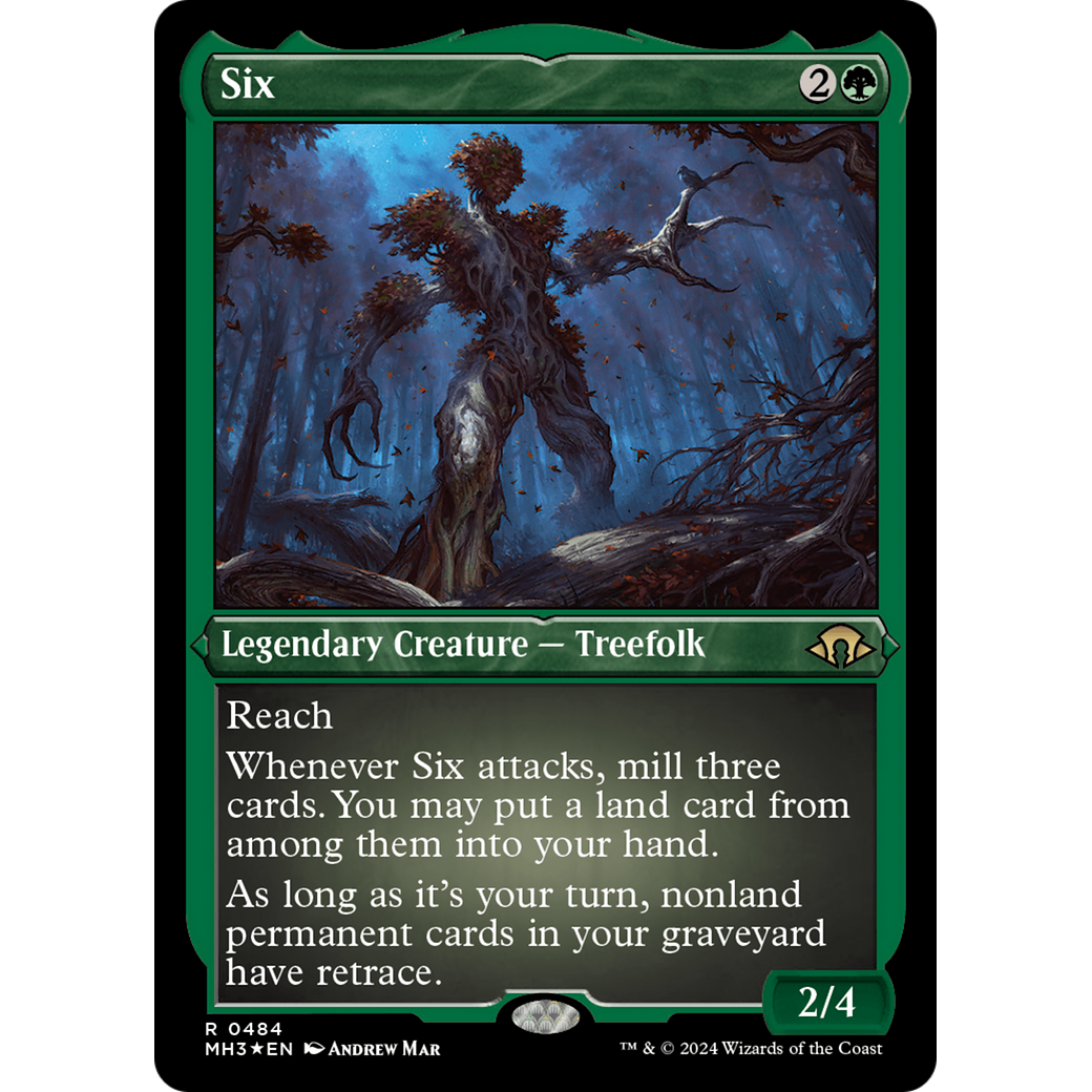 Six (MH3-484) - Modern Horizons 3 Etched Foil