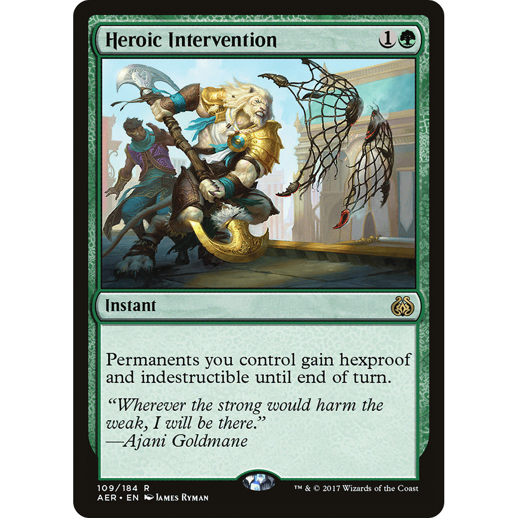 Heroic Intervention (AER-109) - Aether Revolt