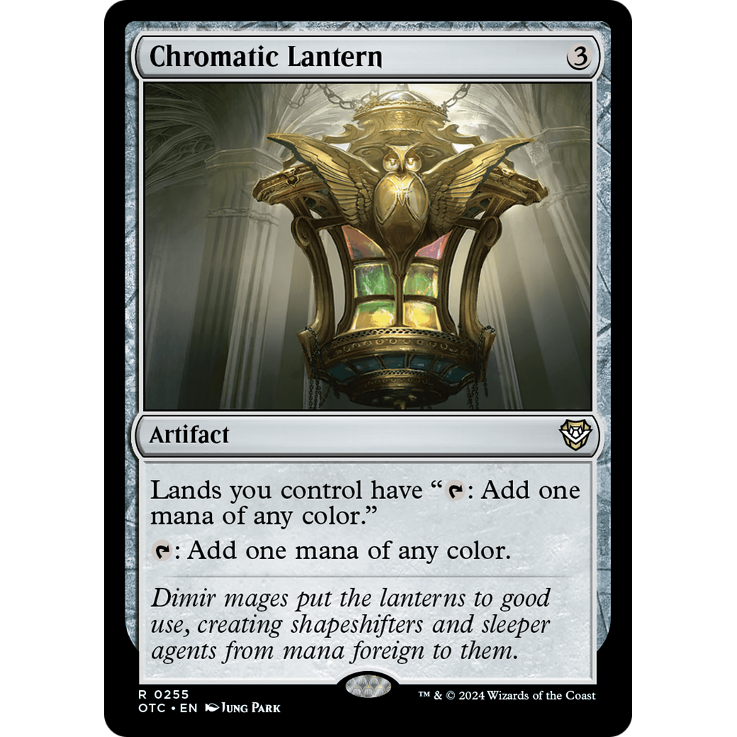 Chromatic Lantern (OTC-255) - Outlaws of Thunder Junction Commander