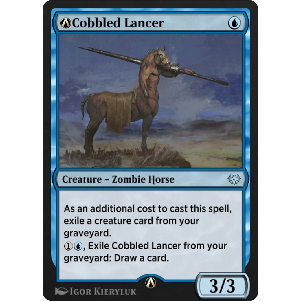 A-Cobbled Lancer (VOW-A-52) - Innistrad: Crimson Vow