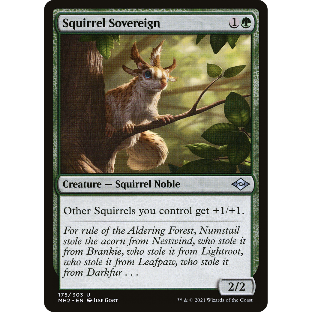 Squirrel Sovereign (MH2-175) - Modern Horizons 2