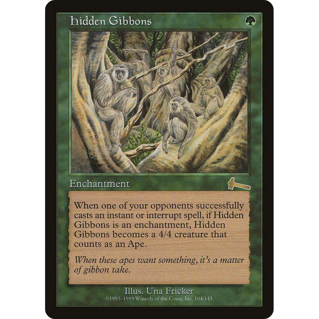Hidden Gibbons (ULG-104) - Urza's Legacy Foil