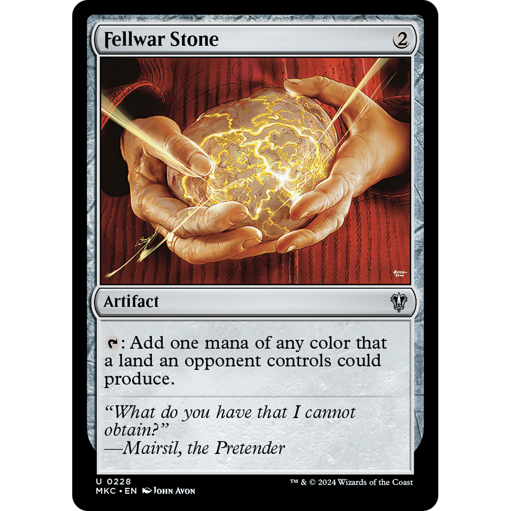 Fellwar Stone (MKC-228) - Murders at Karlov Manor Commander
