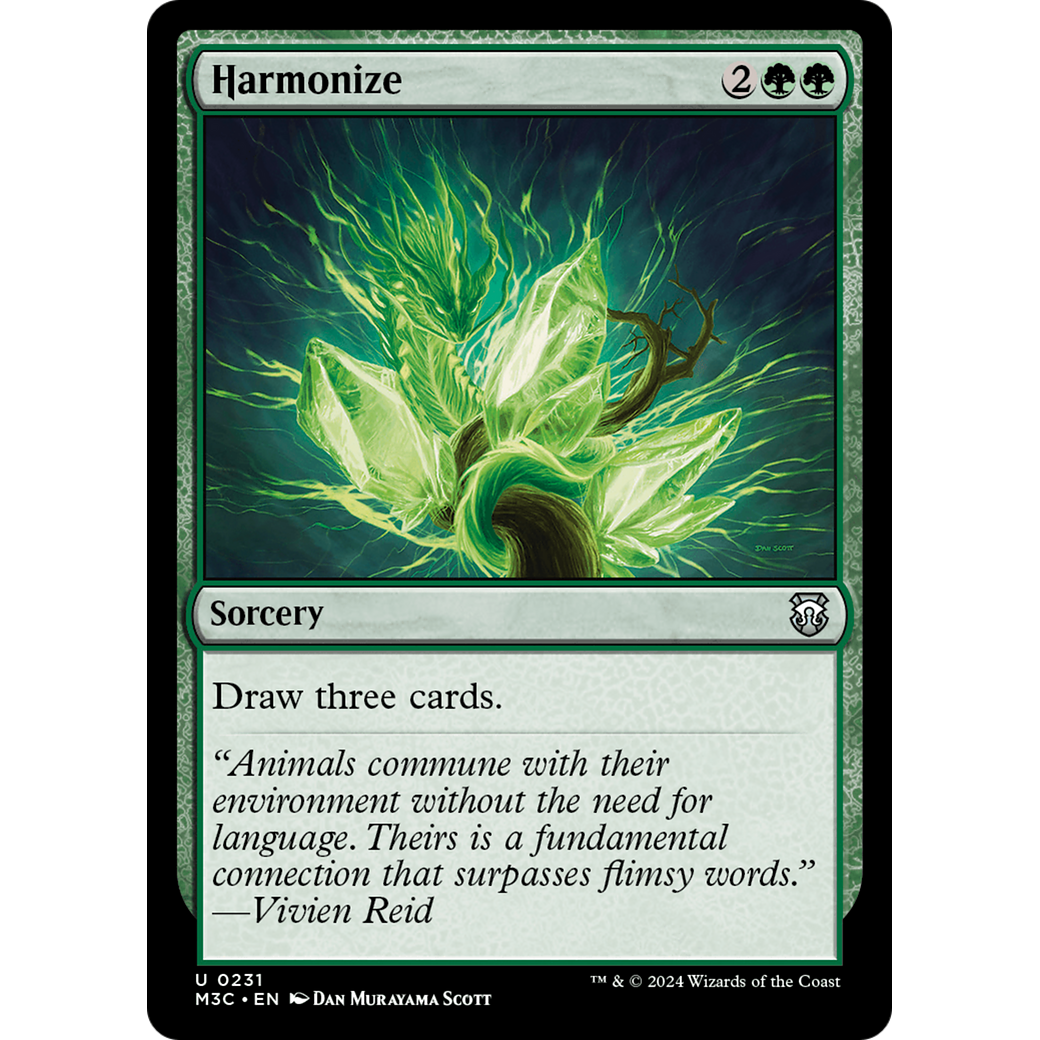 Harmonize (M3C-231) - Modern Horizons 3 Commander Foil