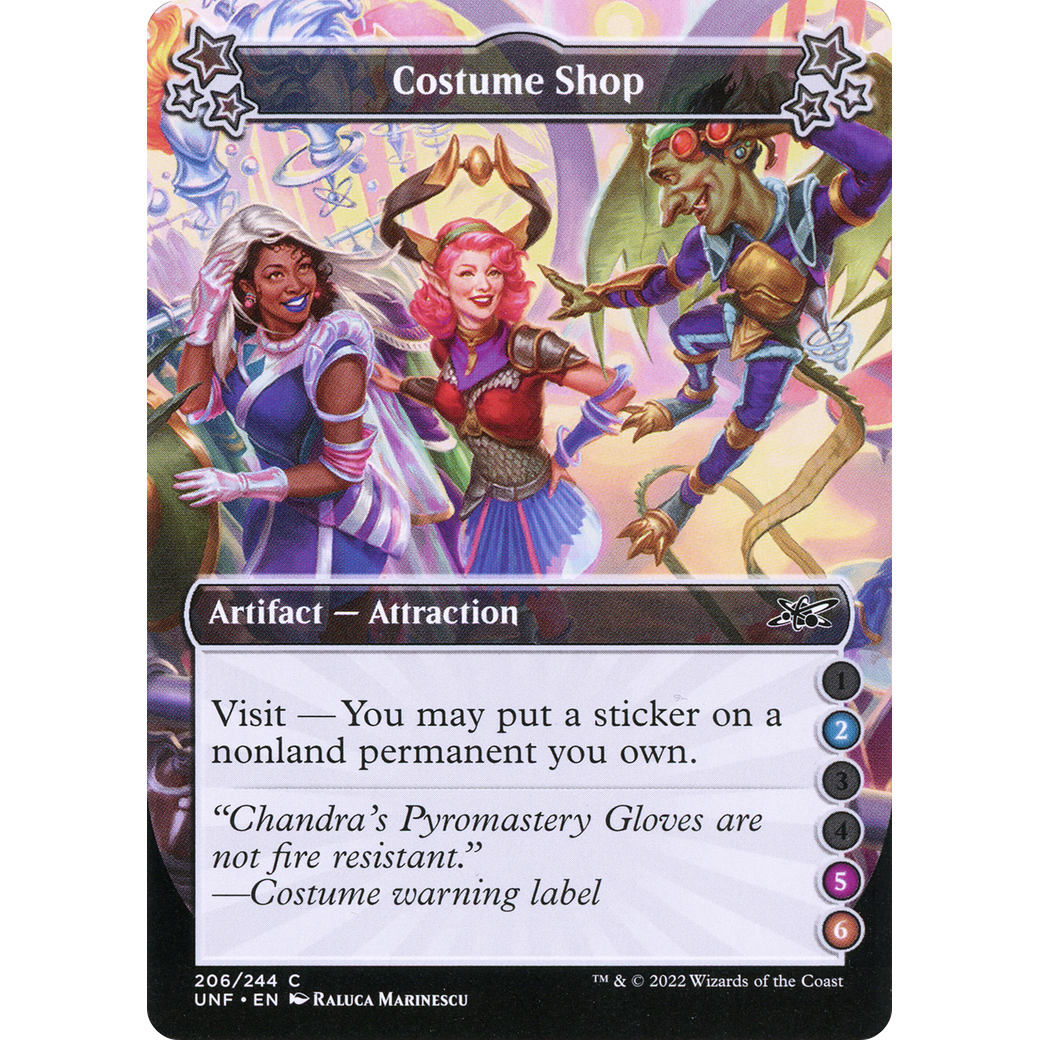 Costume Shop (2-5-6) (UNF-206) - Unfinity Foil