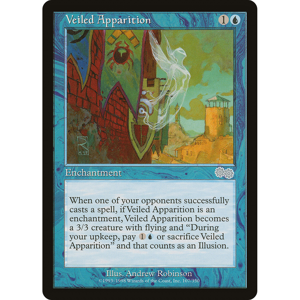 Veiled Apparition (USG-107) - Urza's Saga