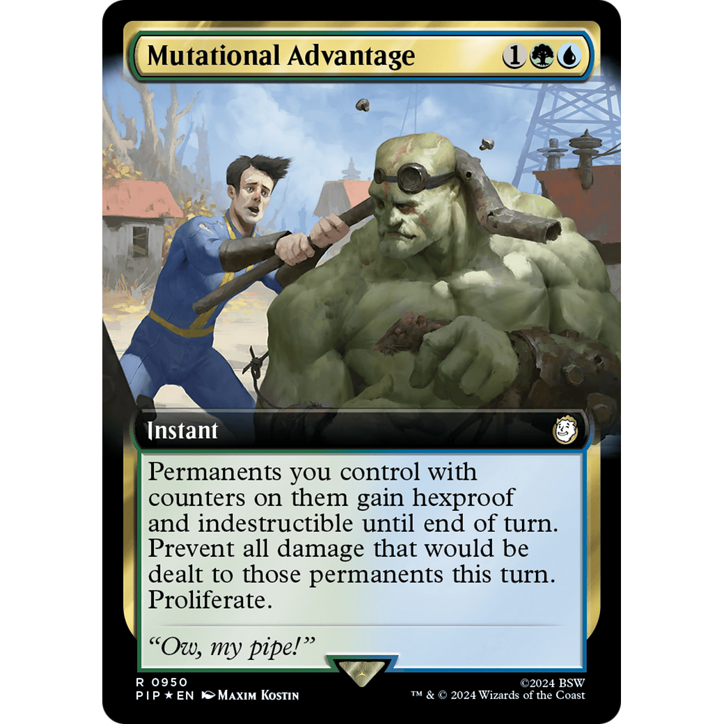 Mutational Advantage (PIP-950) - Fallout: (Extended Art) Foil