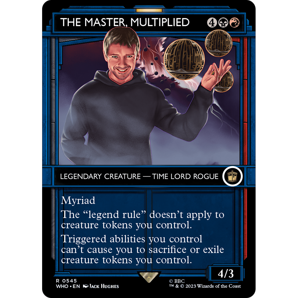 The Master, Multiplied (Showcase) (WHO-545) - Doctor Who: (Showcase) (Borderless)