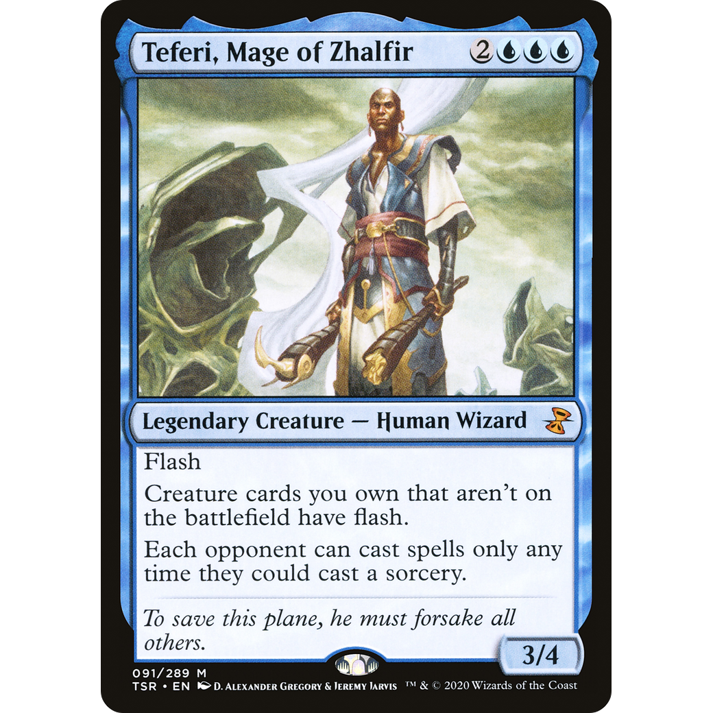Teferi, Mage of Zhalfir (TSR-091) - Time Spiral Remastered Foil