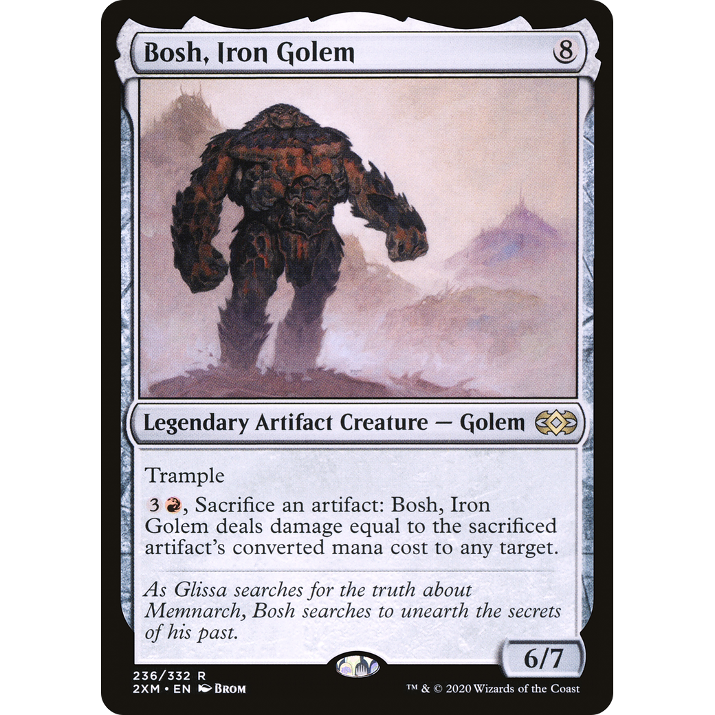 Bosh, Iron Golem (2XM-236) - Double Masters