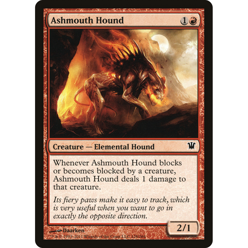 Ashmouth Hound (ISD-128) - Innistrad Foil