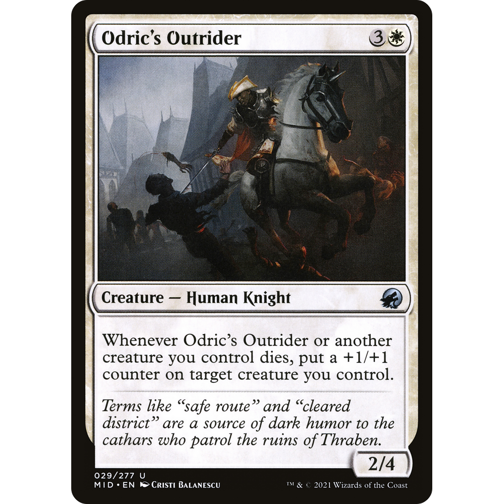 Odric's Outrider (MID-029) - Innistrad: Midnight Hunt